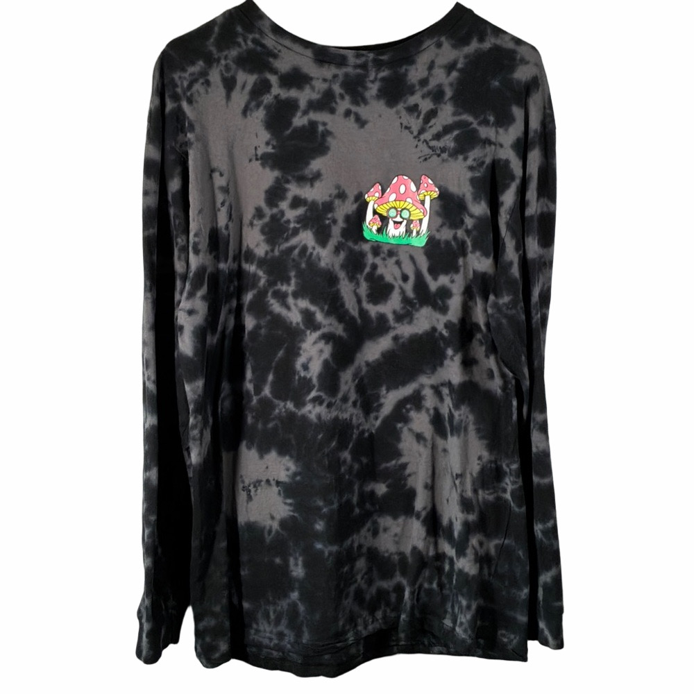 Eighty Eight Black Tie-Dye Shirt